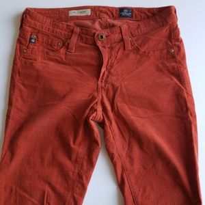 AG corduroy super skinny legging